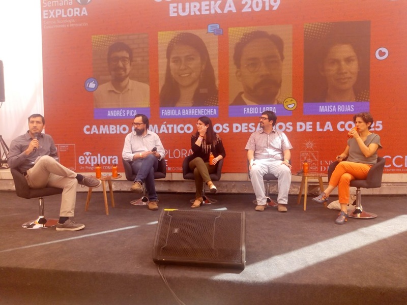 Fabio Labra, investigador del Centro CIICC UST, dicta charla sobre el cambio climático en Festival Científico “Eureka”