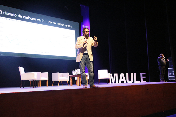 Fabio Labra expuso sobre Cambio Climático en el Congreso Futuro 2020 en Talca