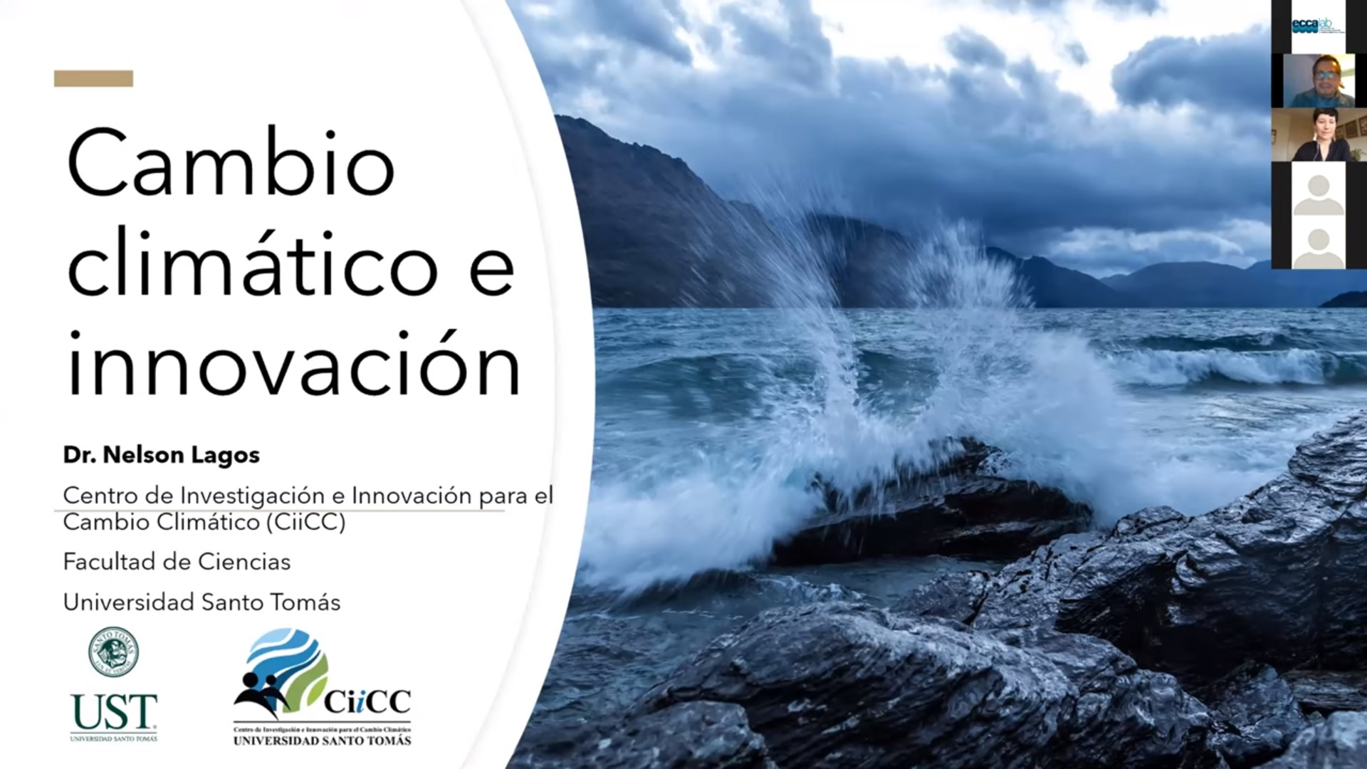 Dr. Nelson Lagos expuso sobre el trabajo y transformación del Centro CiiCC UST